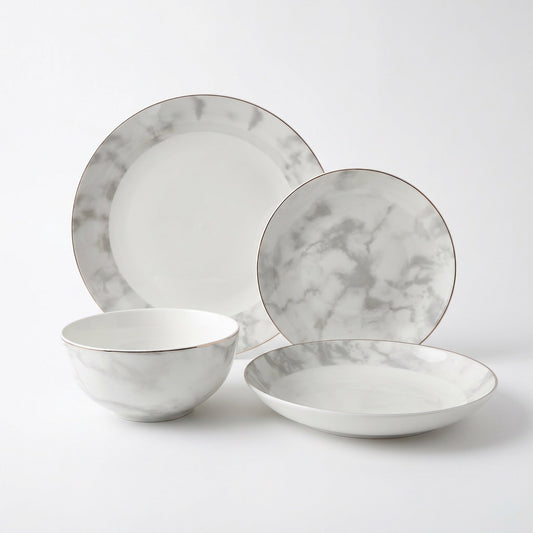 Aurelia 16-Piece Fine Bone China Dinner Set