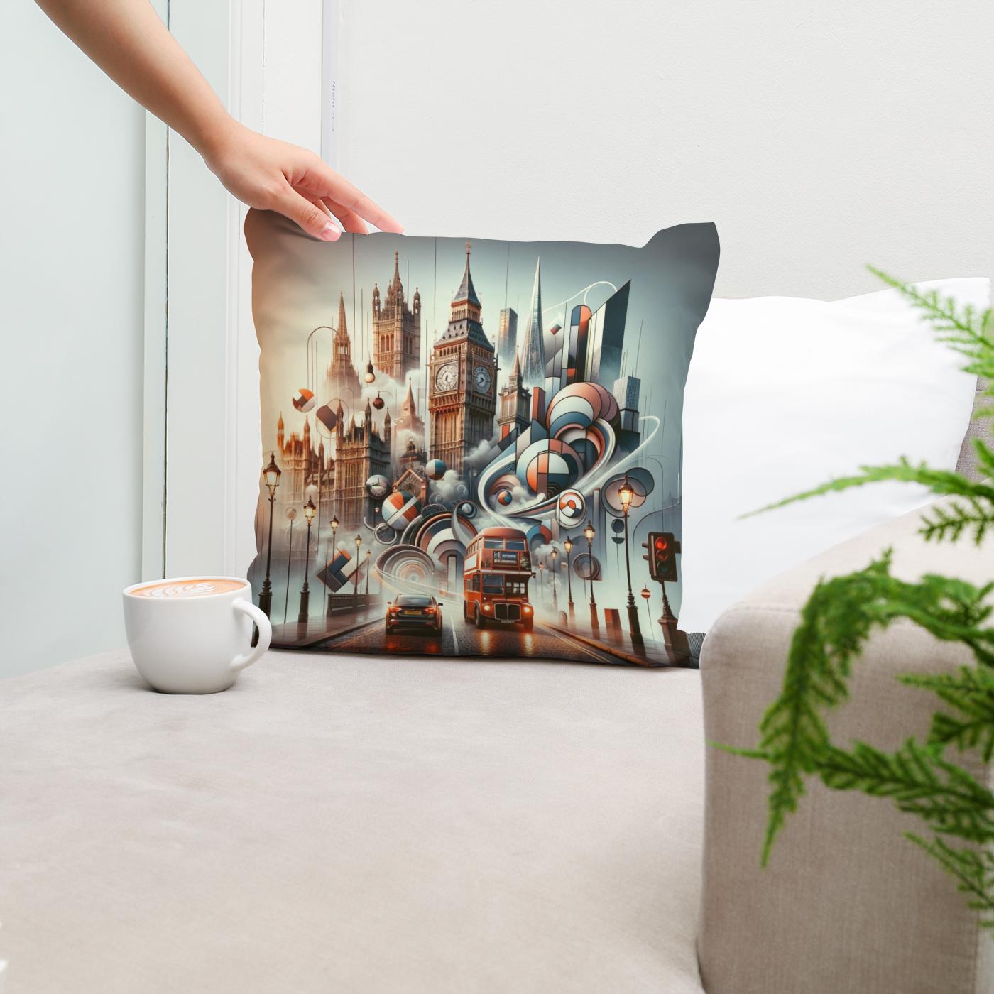 Timeless London Fusion Cotton Cushion