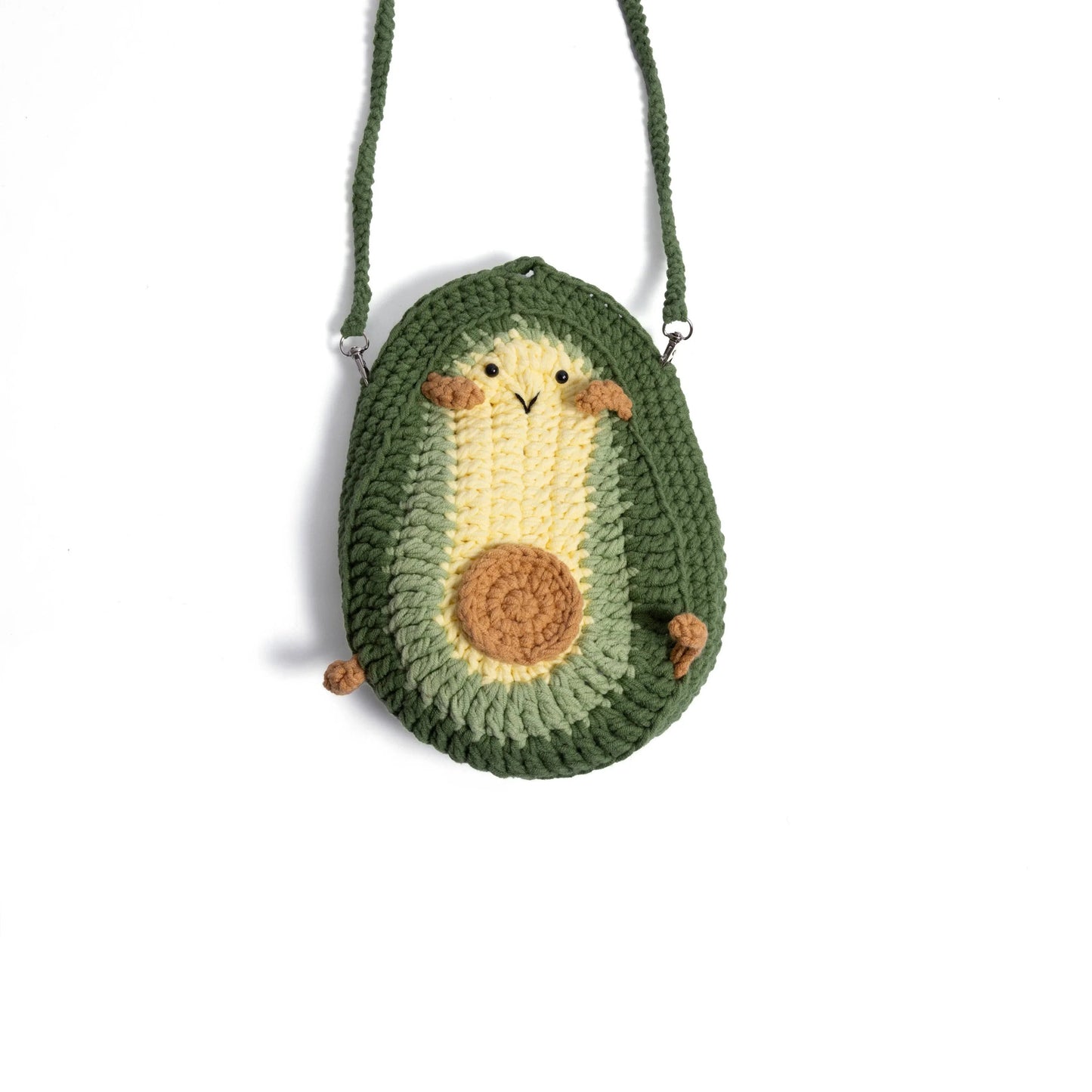 Adorable Avocado Crochet Bag