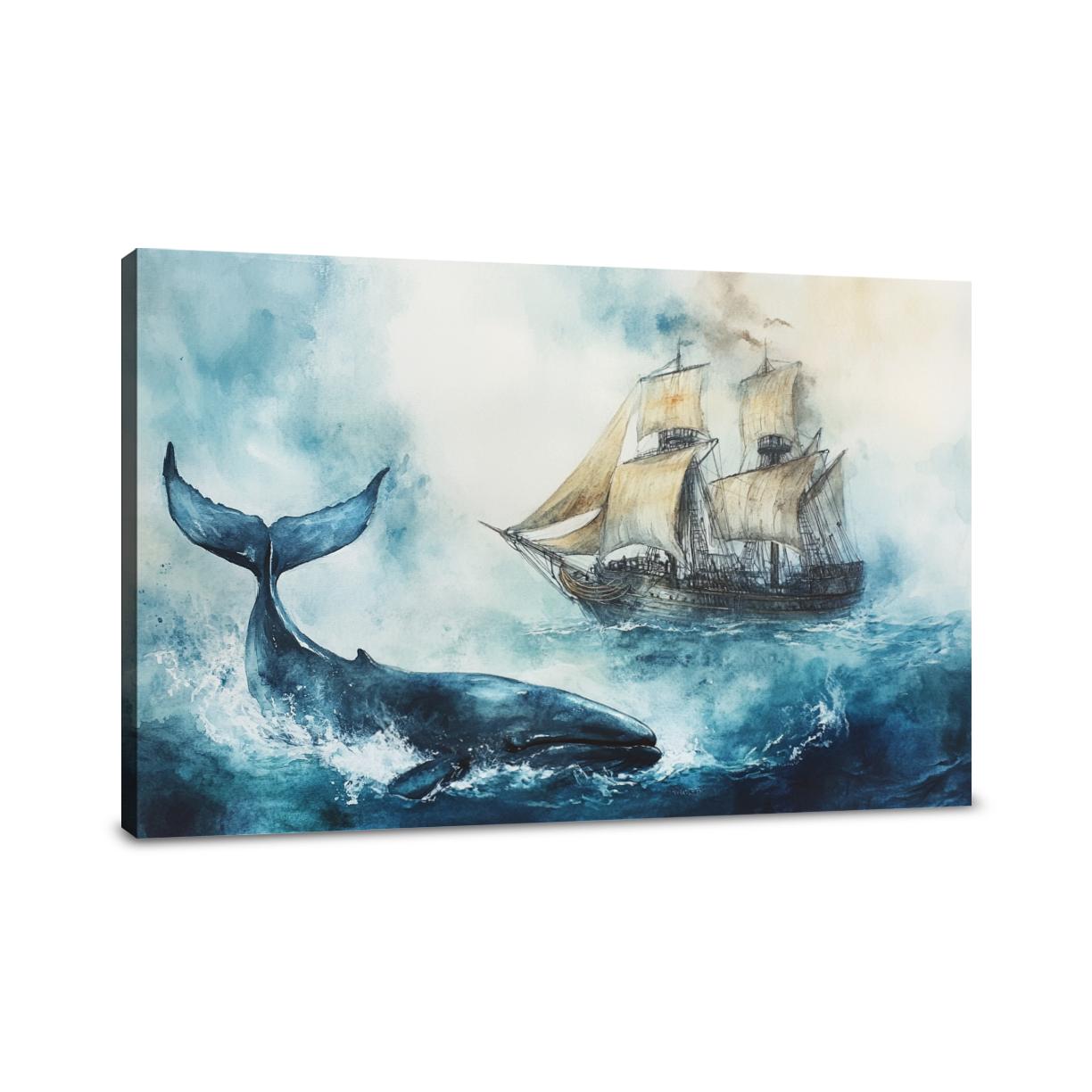 Nautical Encounter Canvas