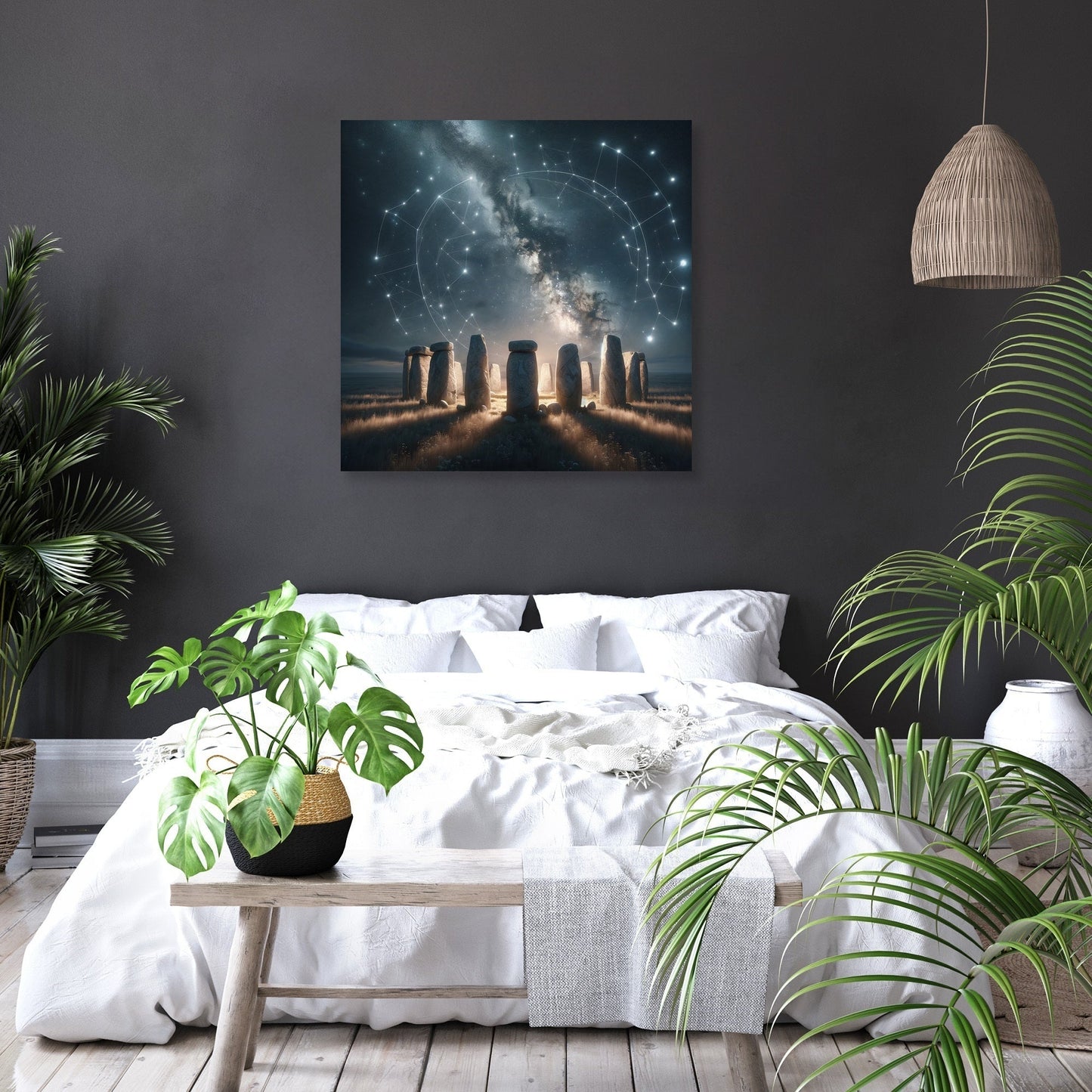 Celestial Stones Canvas