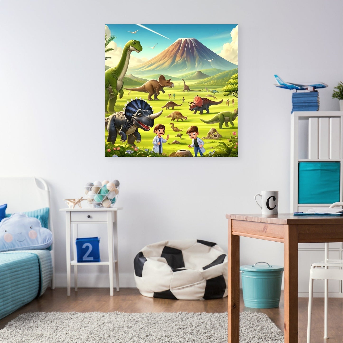 Prehistoric Adventure Canvas