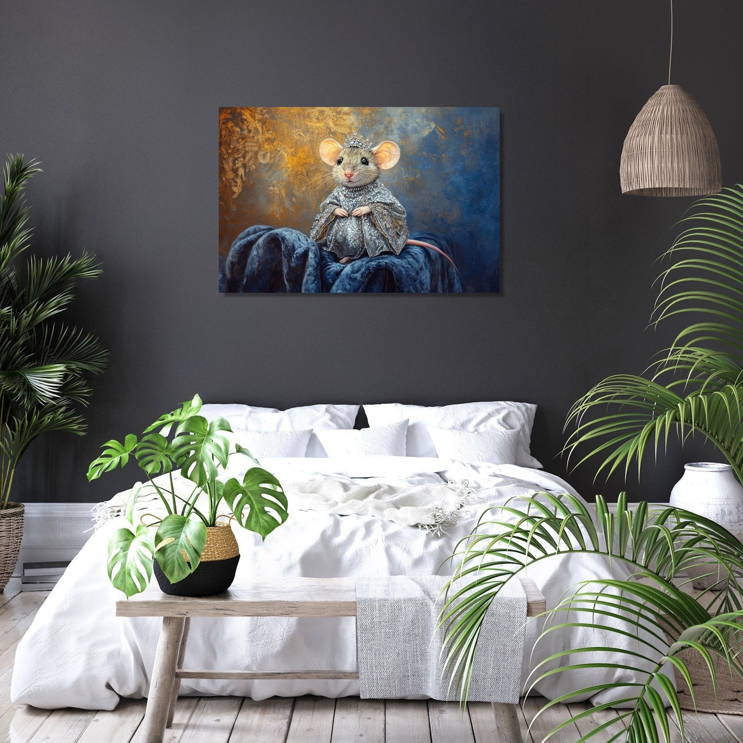 Regal Mouse Canvas