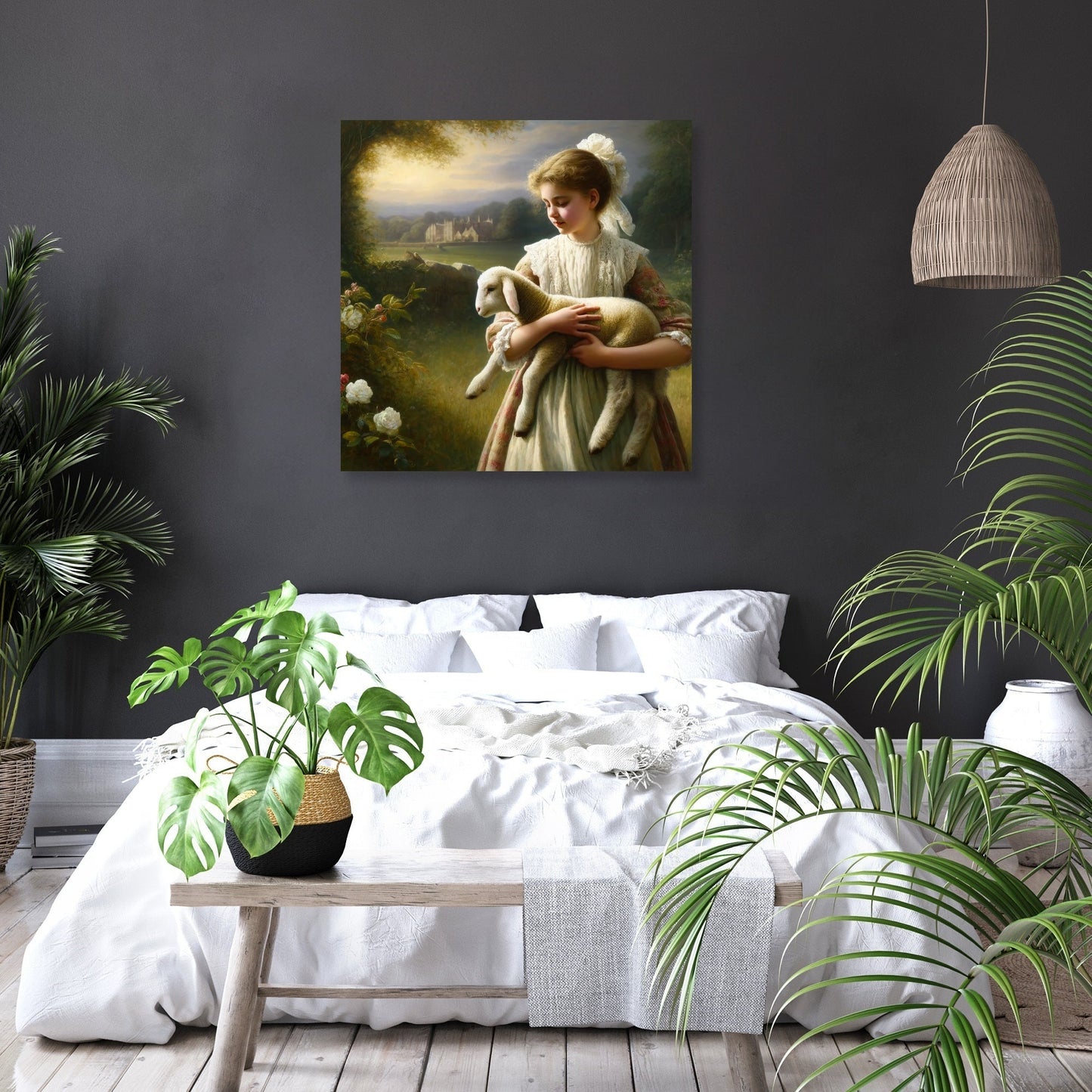 Innocence in Bloom Canvas