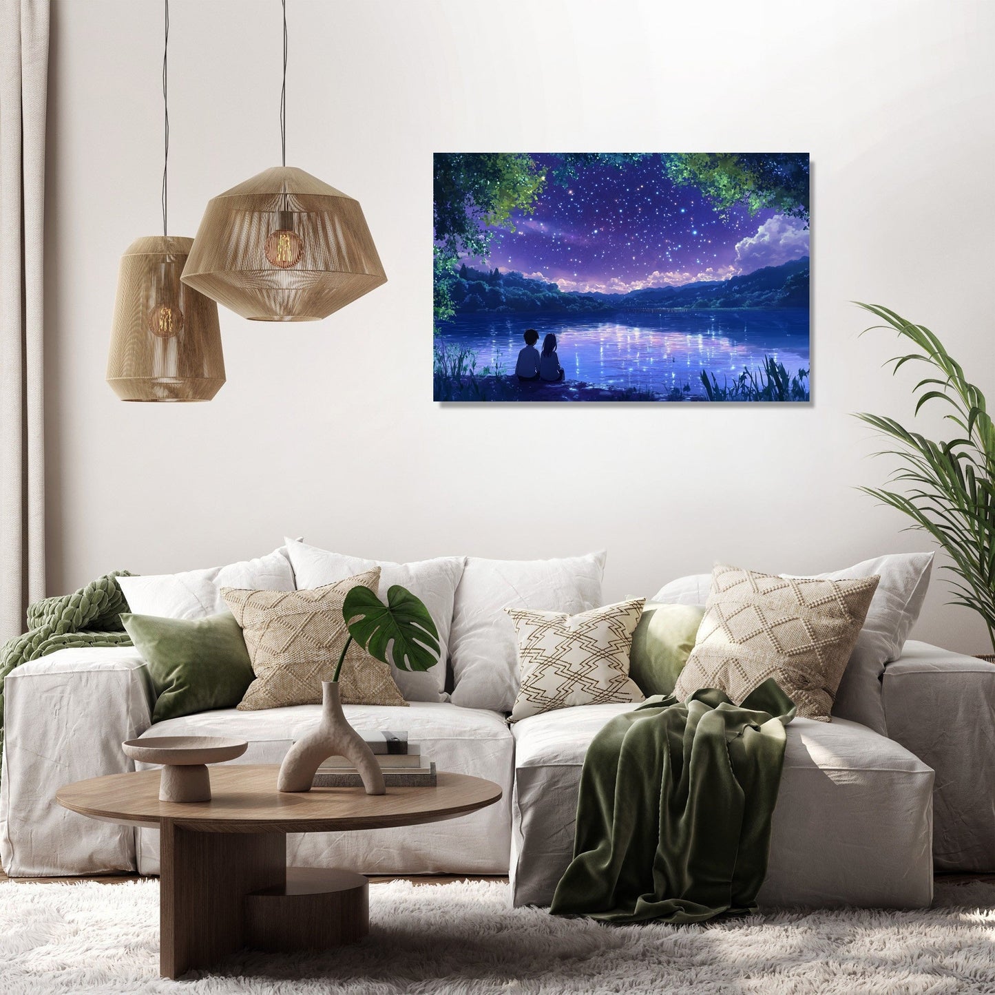 Starlit Serenity Canvas