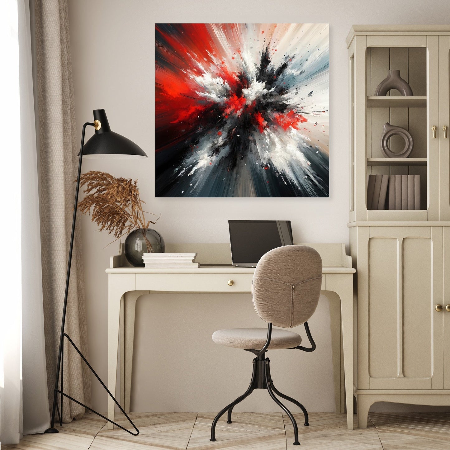 Harmonic Contrast Canvas