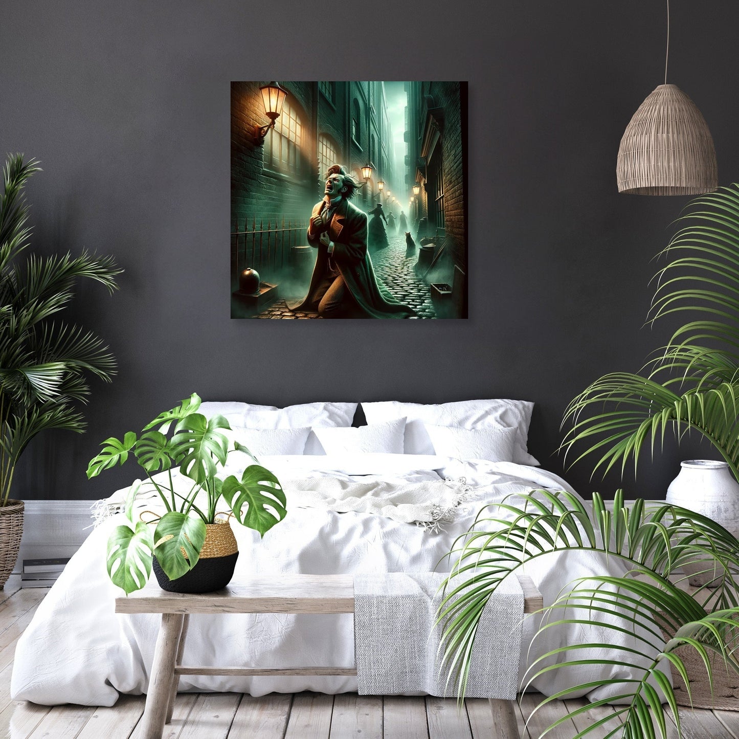 Transformation in the Shadows Canvas