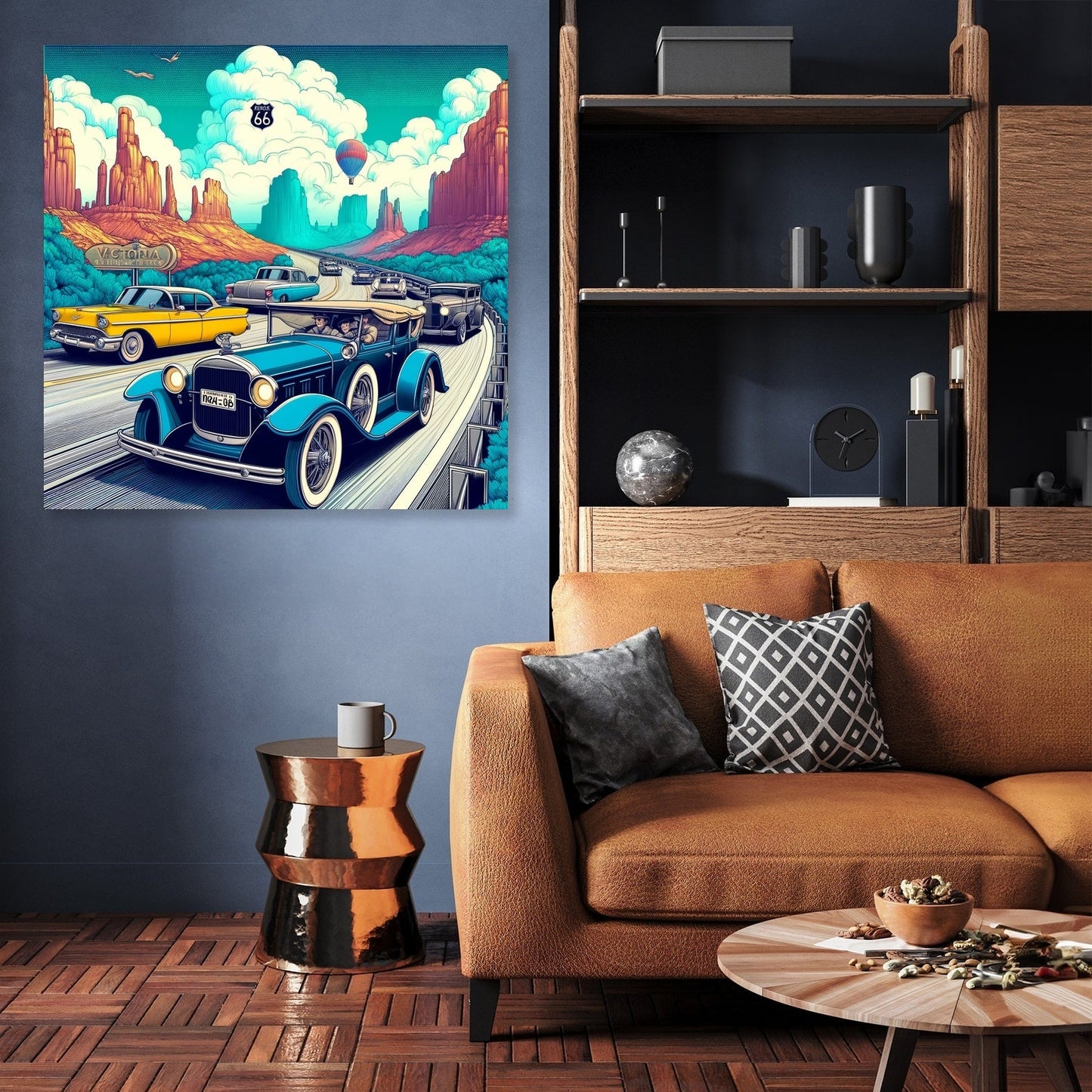 Retro Road Trip Canvas