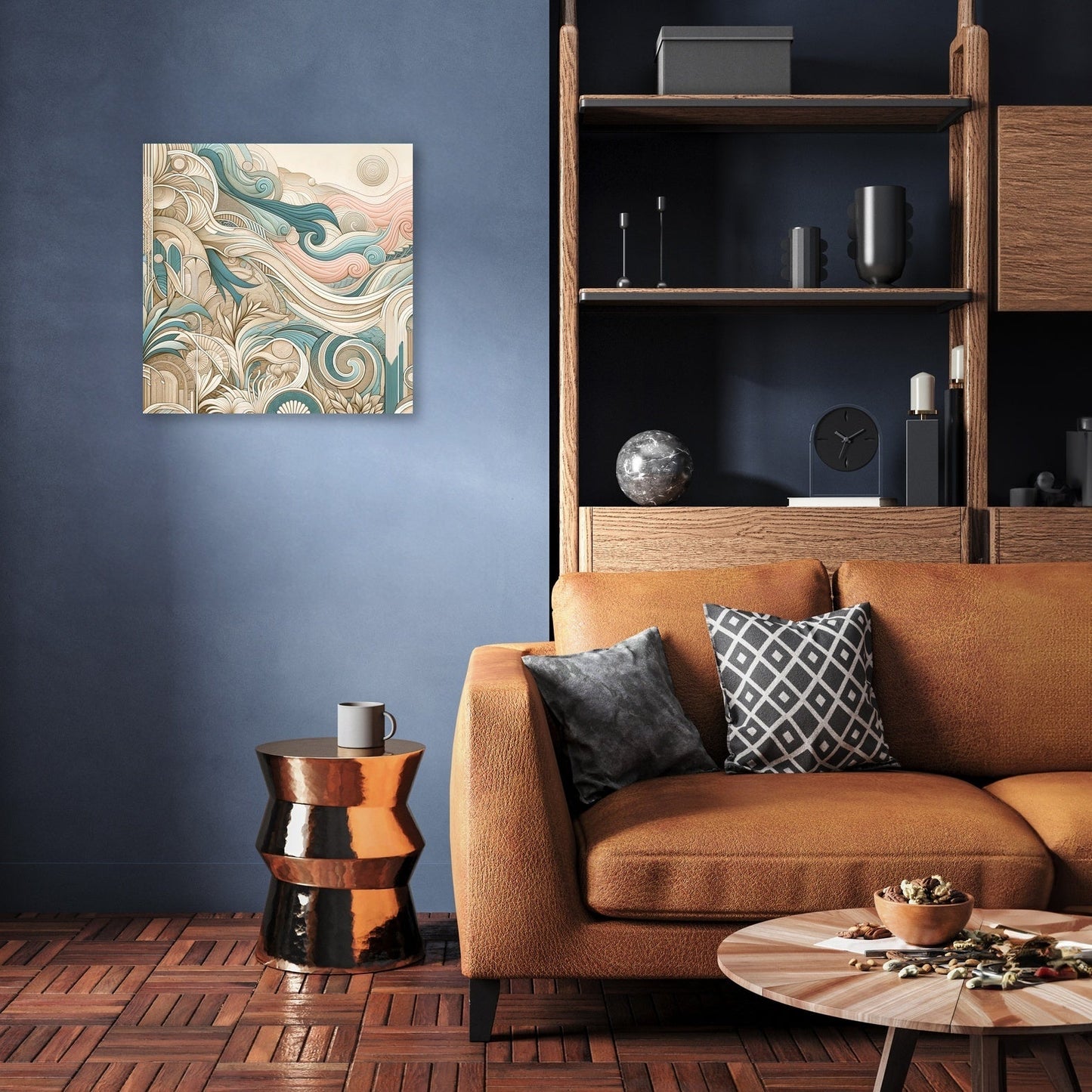 Seascape Whispers Mural Canvas