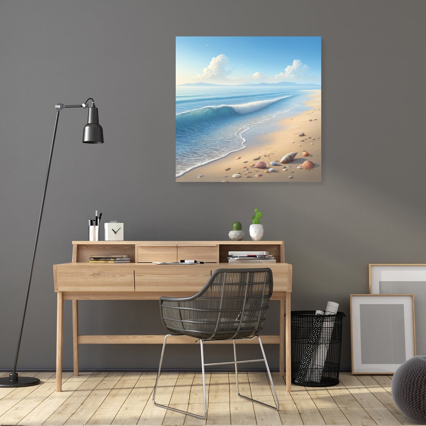 Tranquil Beachscape Canvas