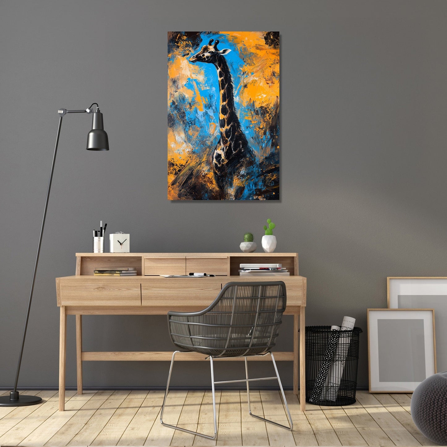 Graceful Giraffe Canvas