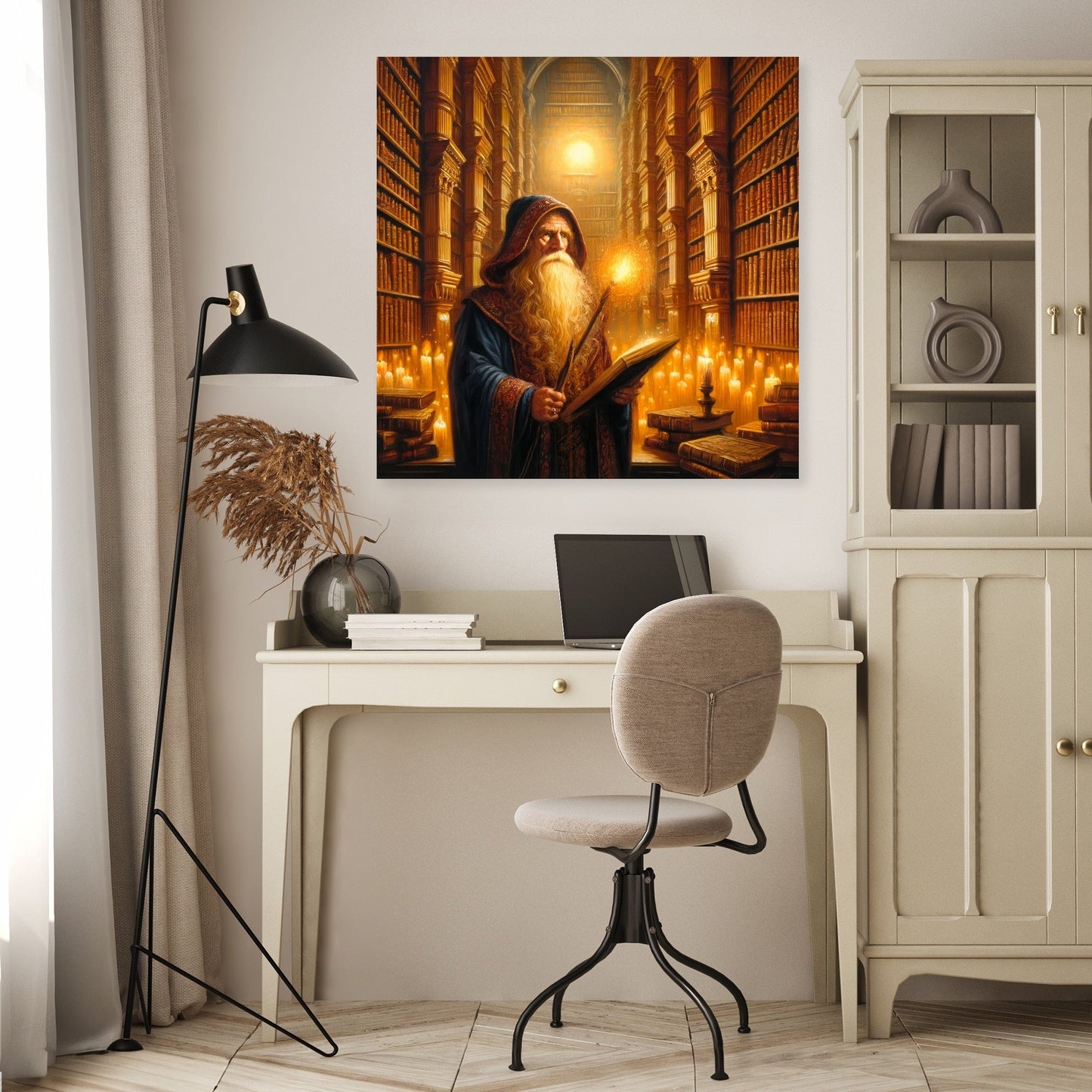 Scholarly Magic Library Canvas