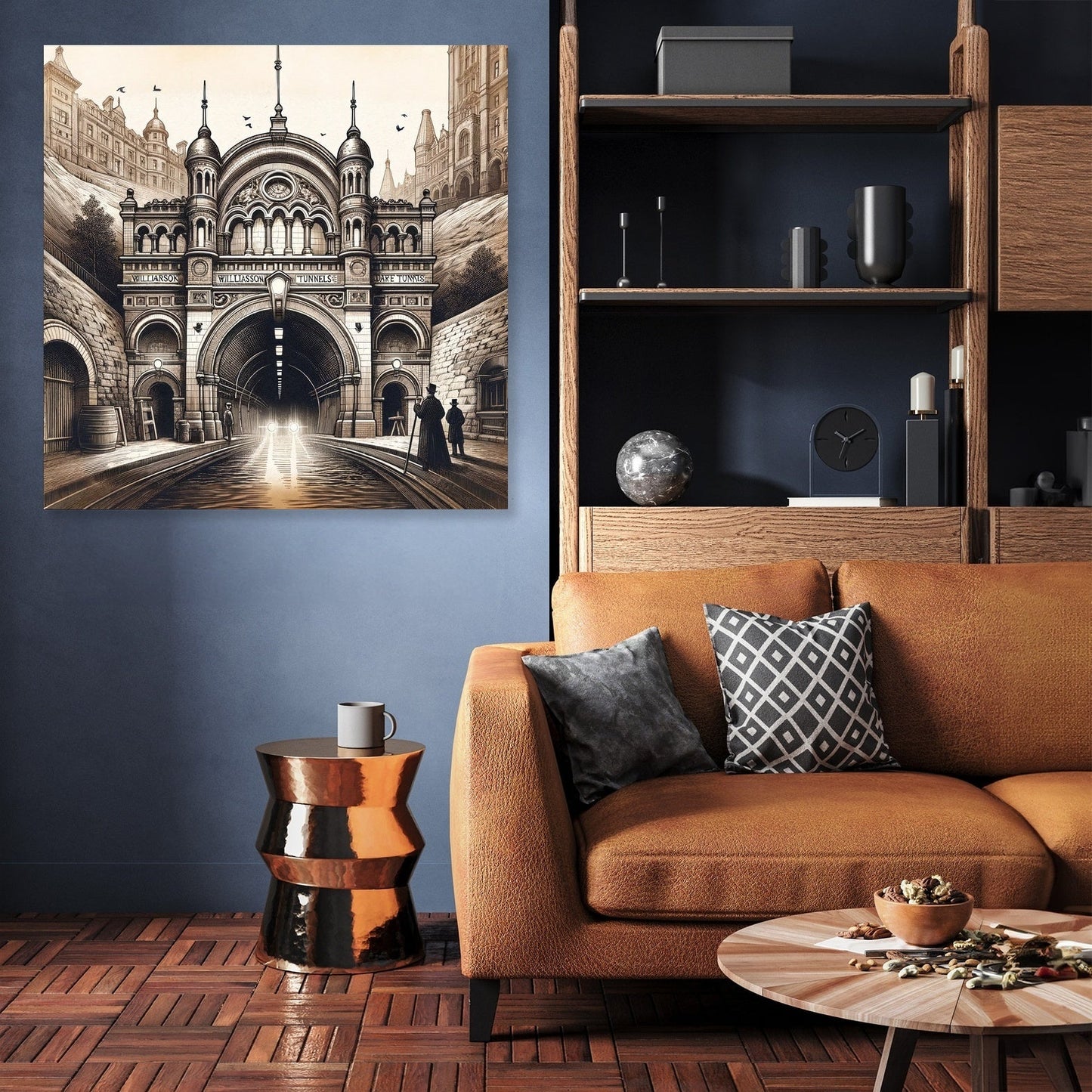 Historic Liverpool Tunnels Expanded Canvas