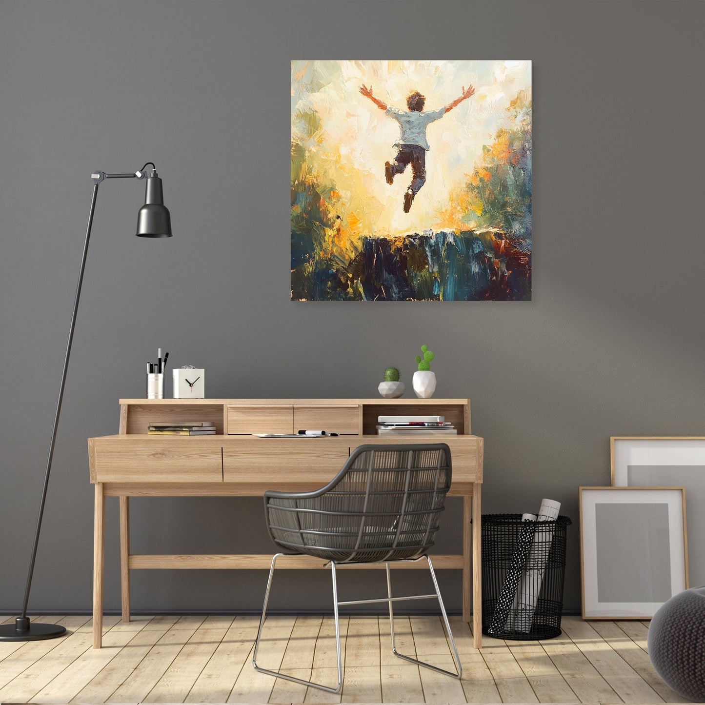 Leap of Triumph Canvas