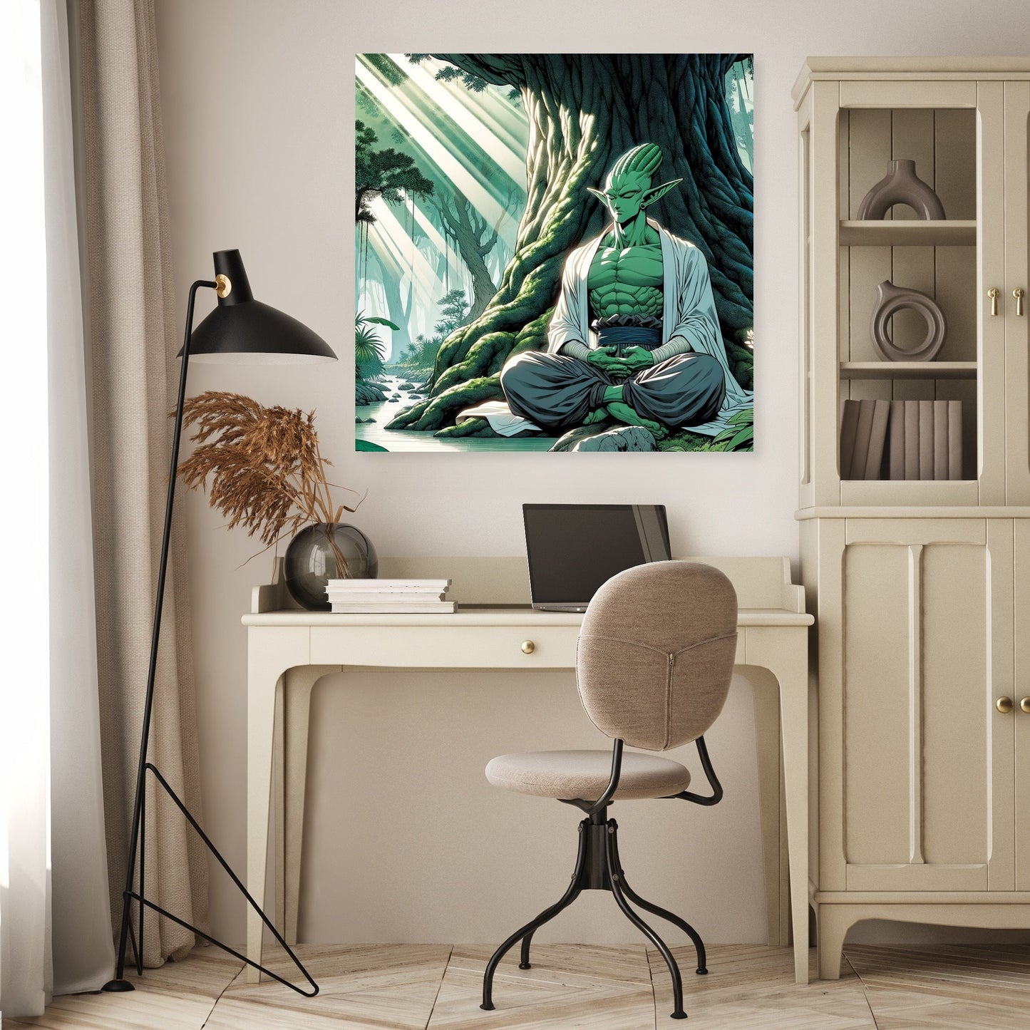 Verdant Wisdom Canvas
