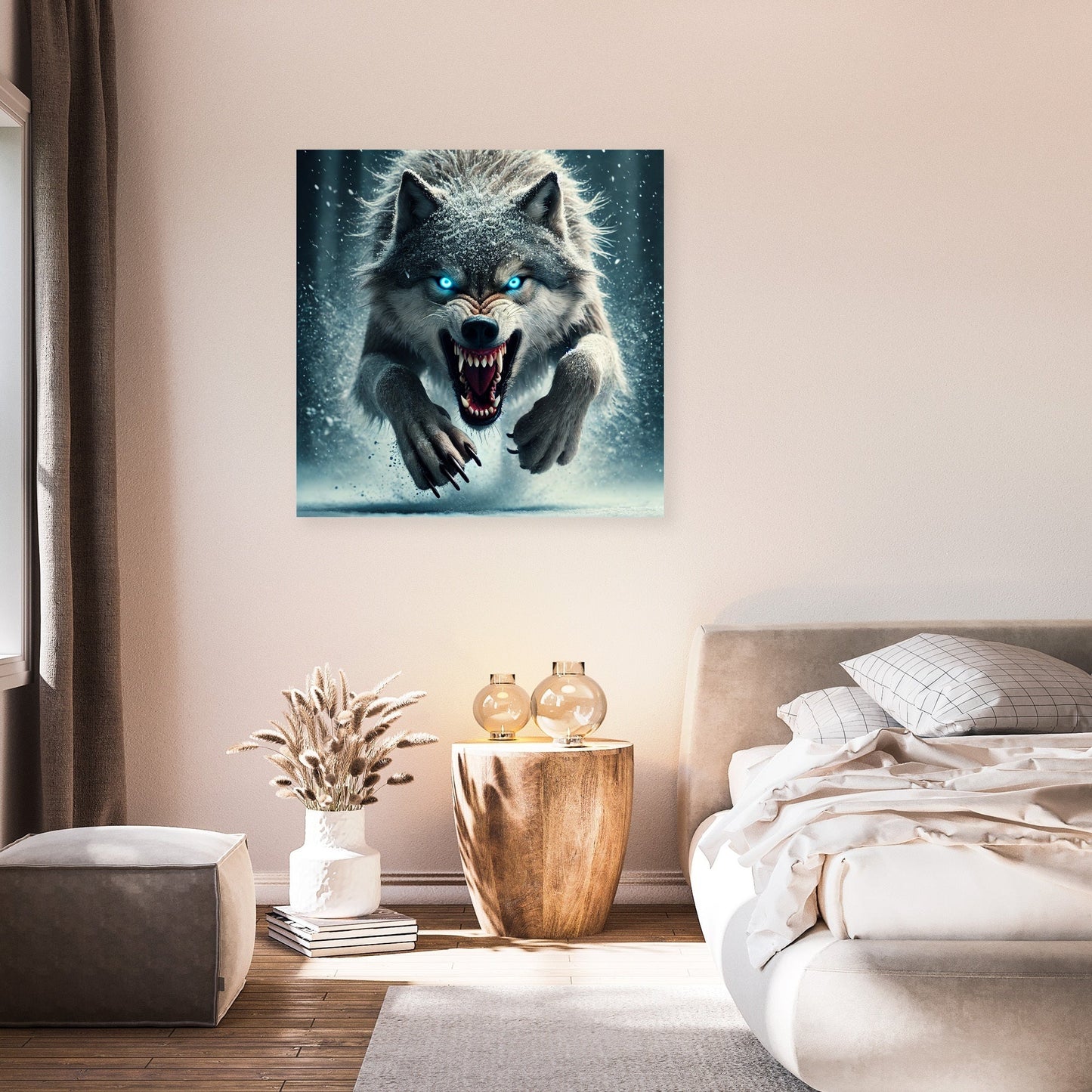 Winter Fury Canvas