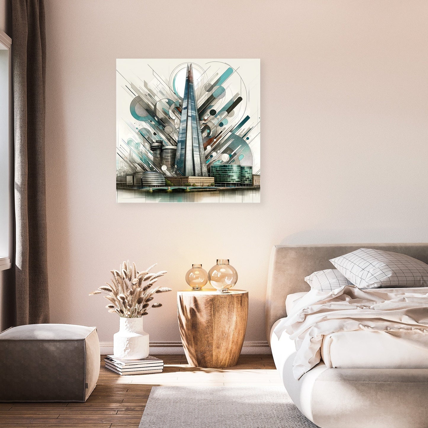 London Shard Spectrum Canvas