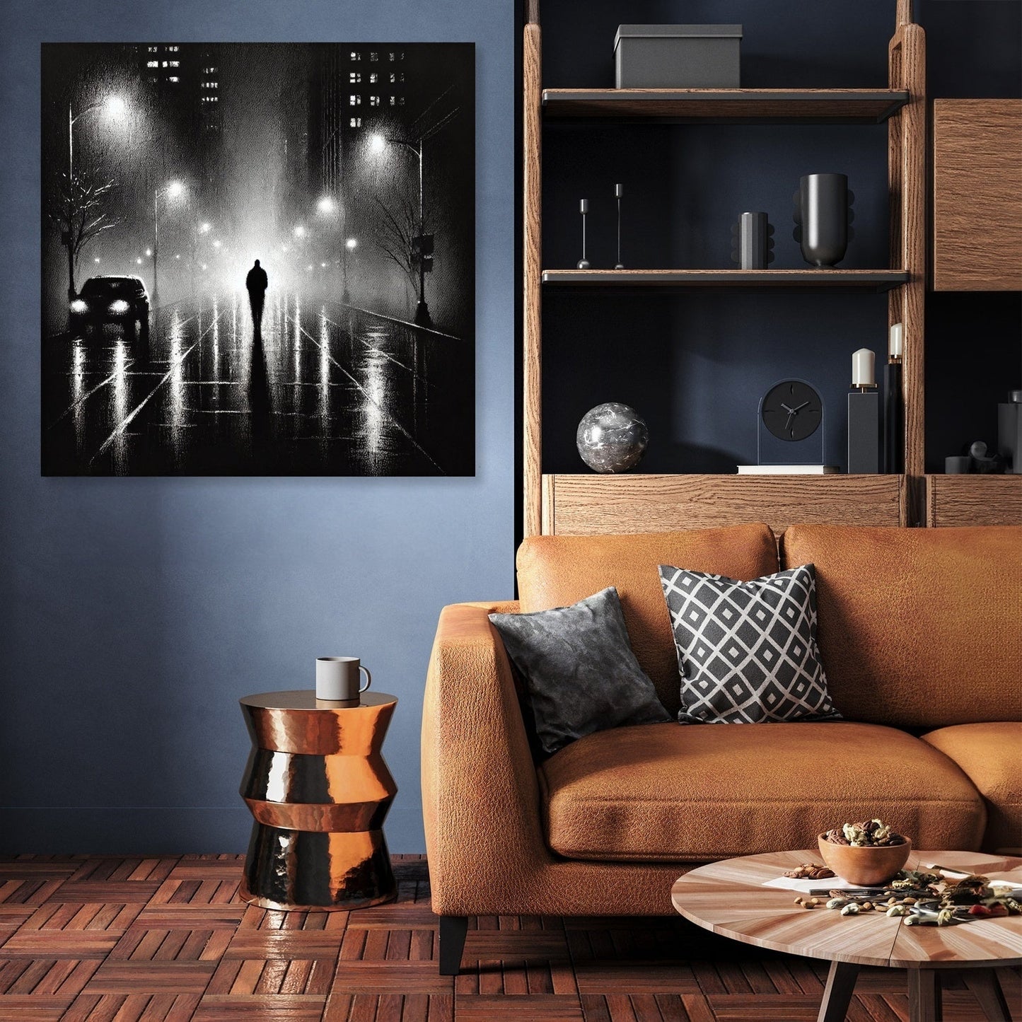 Urban Solitude Canvas
