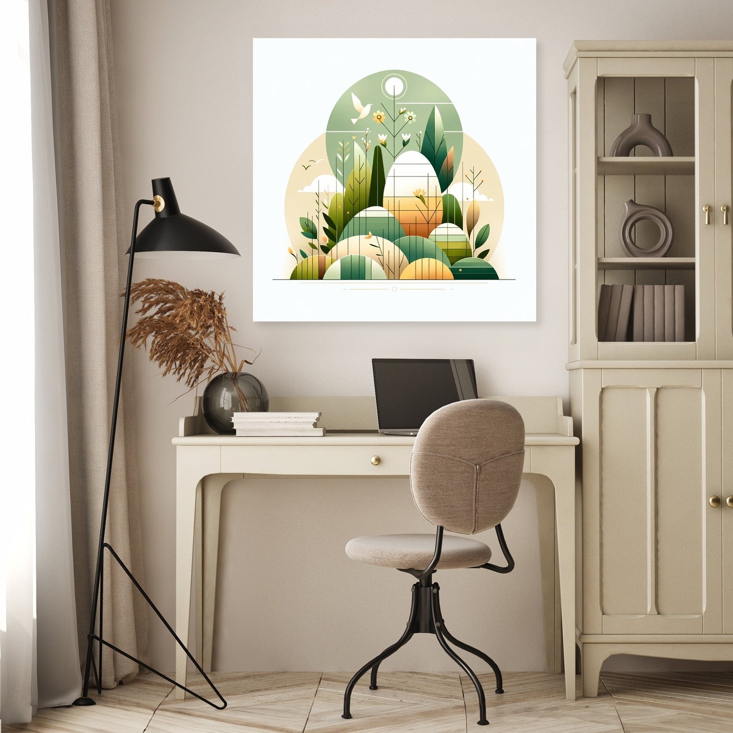 Easter Minimalist Harmony Canvas