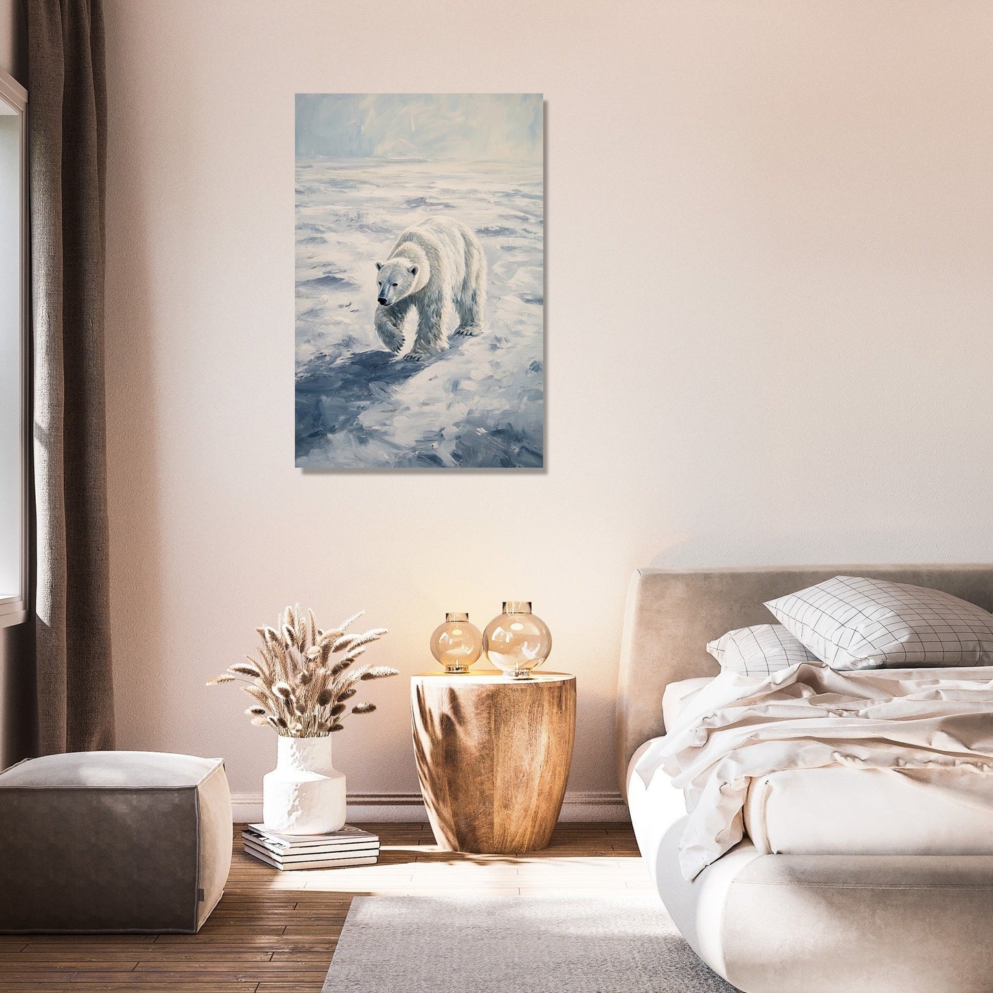 Polar Bear Wanderer Canvas