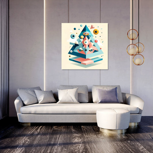 Dreamscape Pyramid Canvas