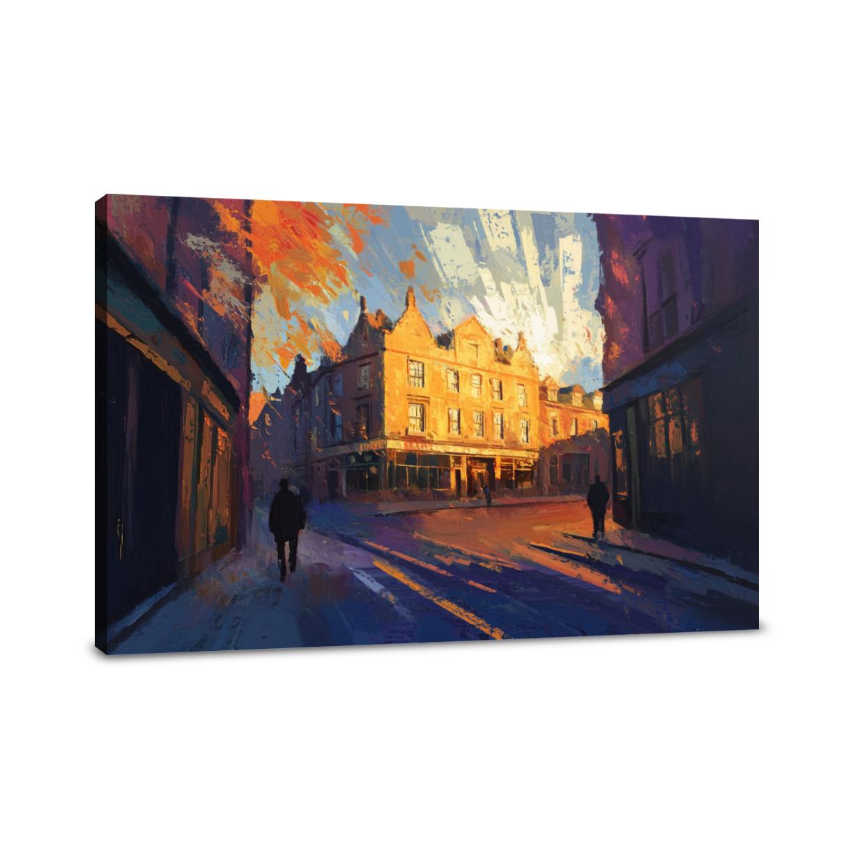 Golden Memories of Jericho Canvas