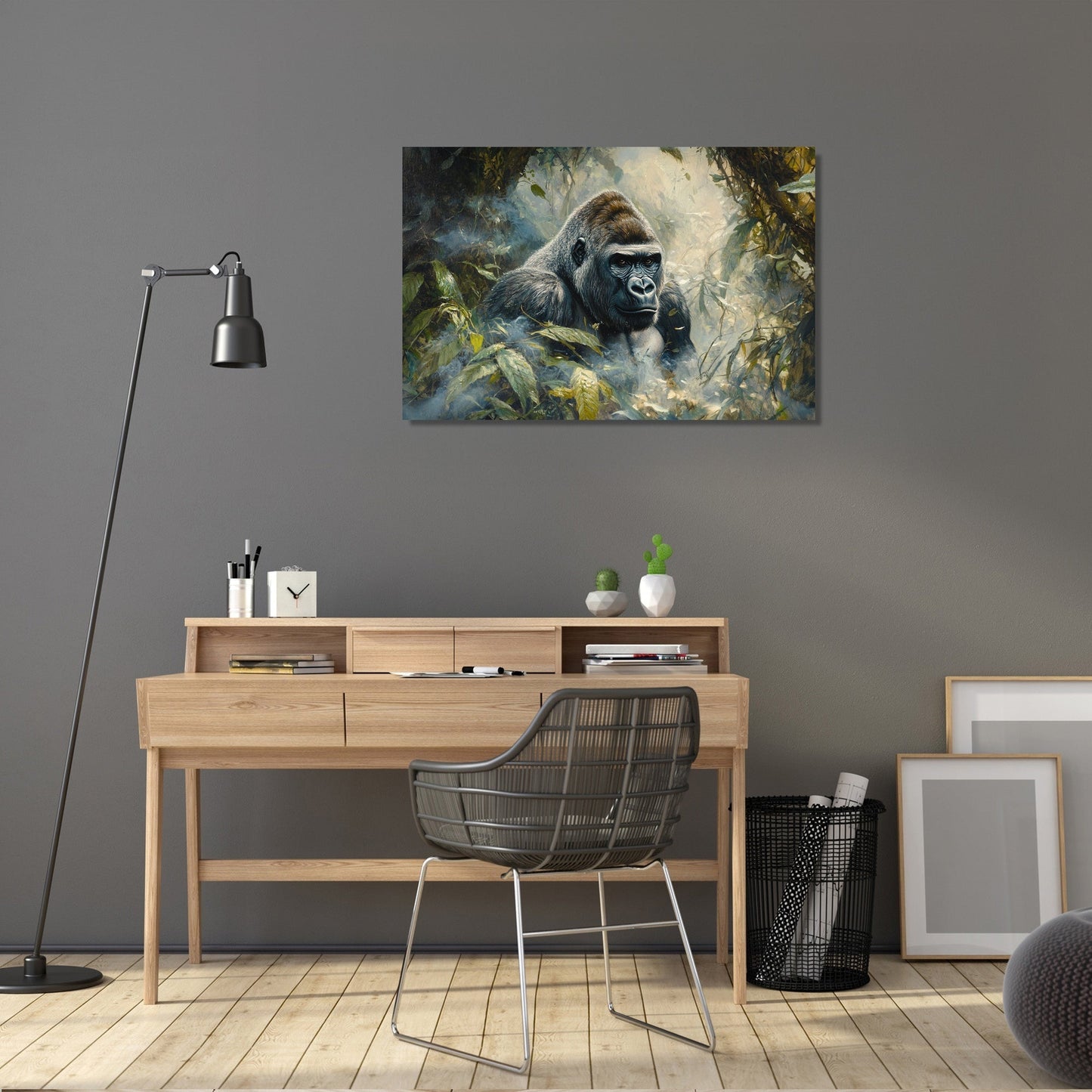 Silverback Jungle Canvas