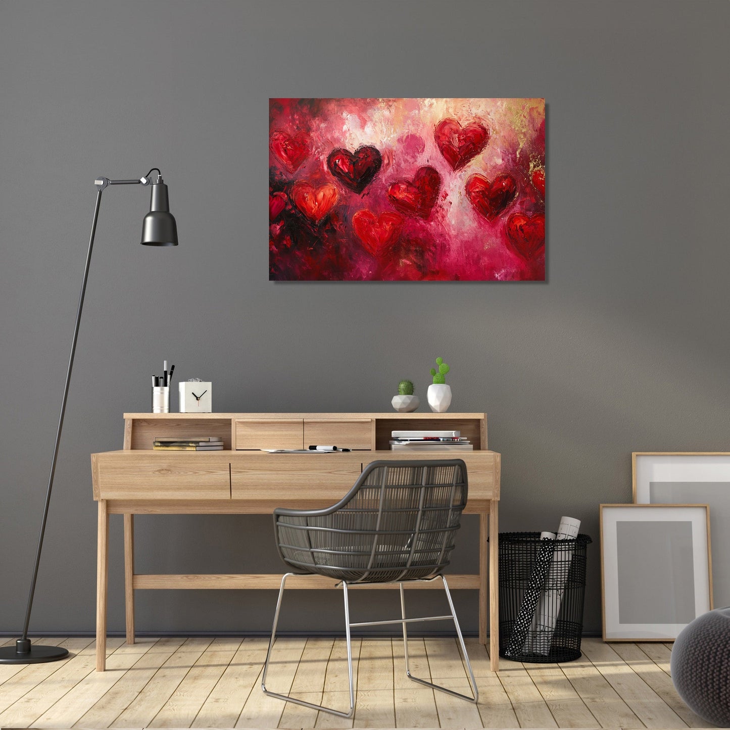 Radiant Heart Canvas