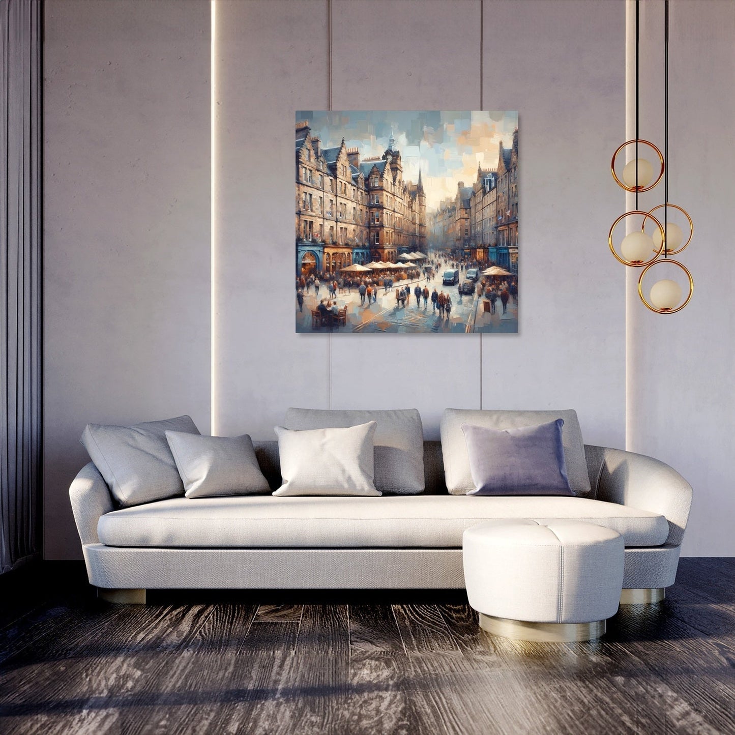 Edinburgh Royal Mile Whispers Canvas