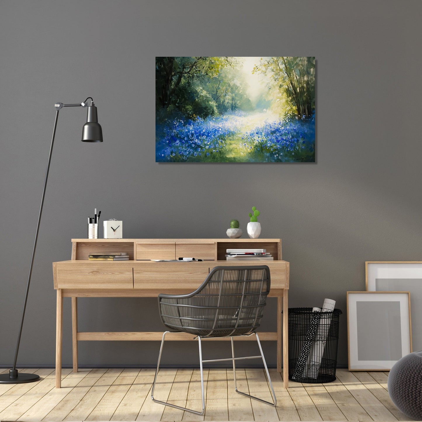 Forget-Me-Not Nostalgia Canvas