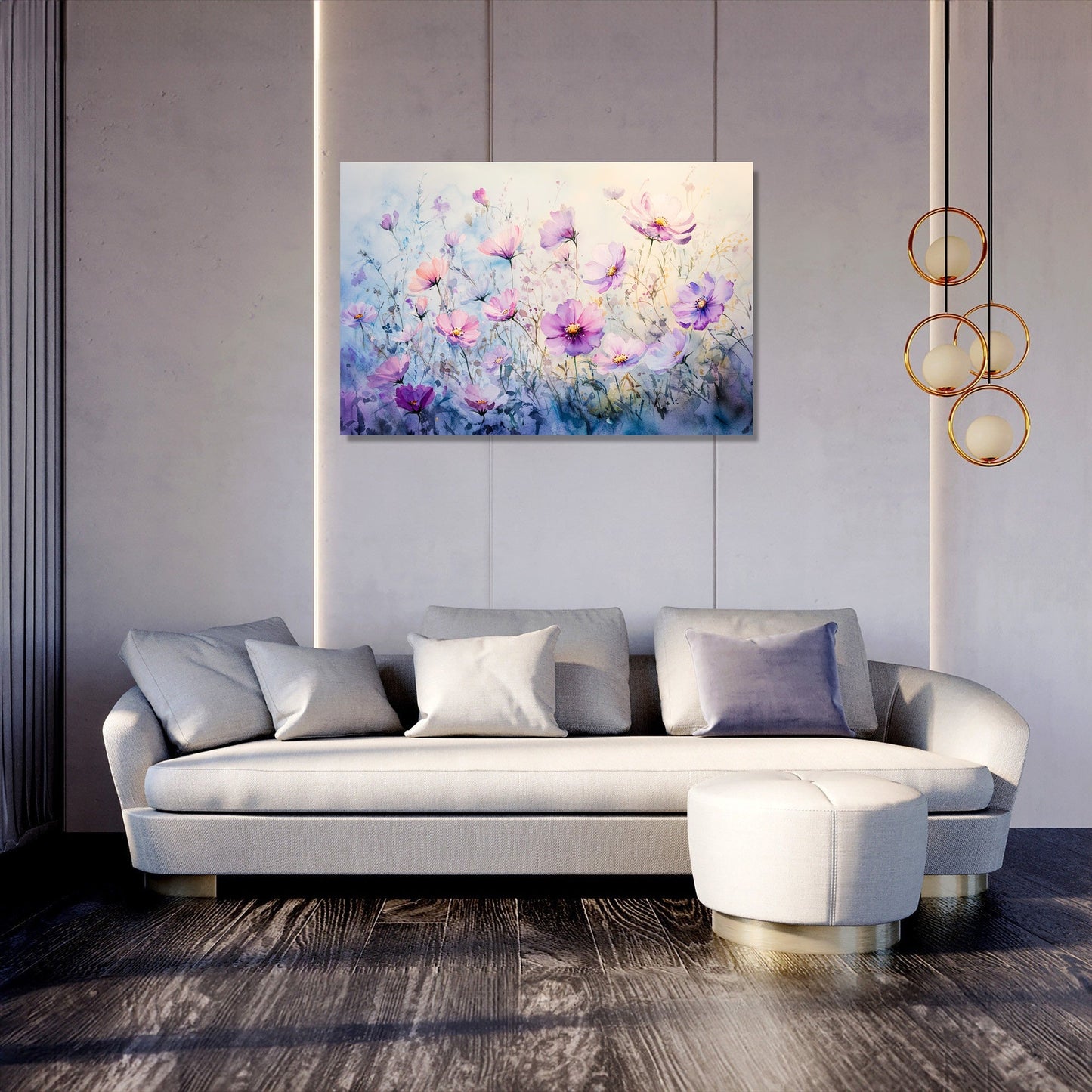 Floral Zephyr Canvas
