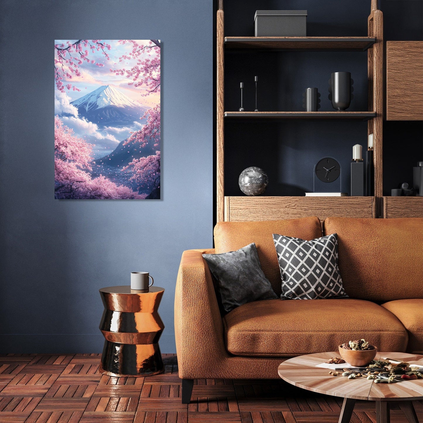 Mount Fuji Blossom Canvas
