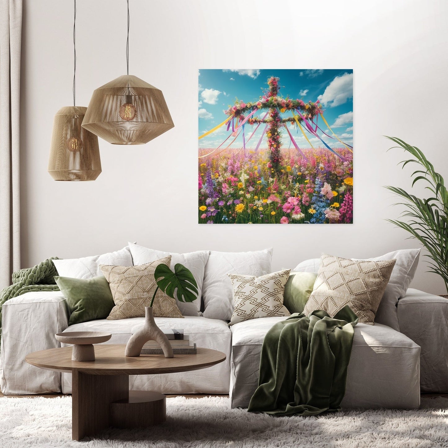 Midsummer Meadow Canvas