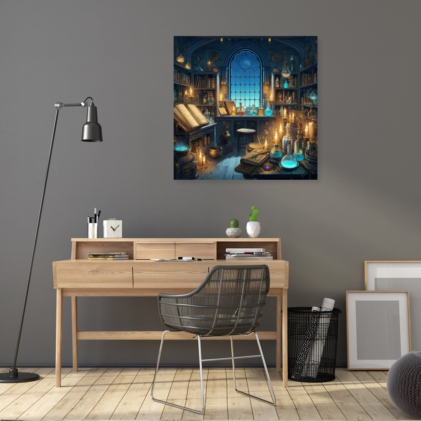Sorcerer's Study Canvas