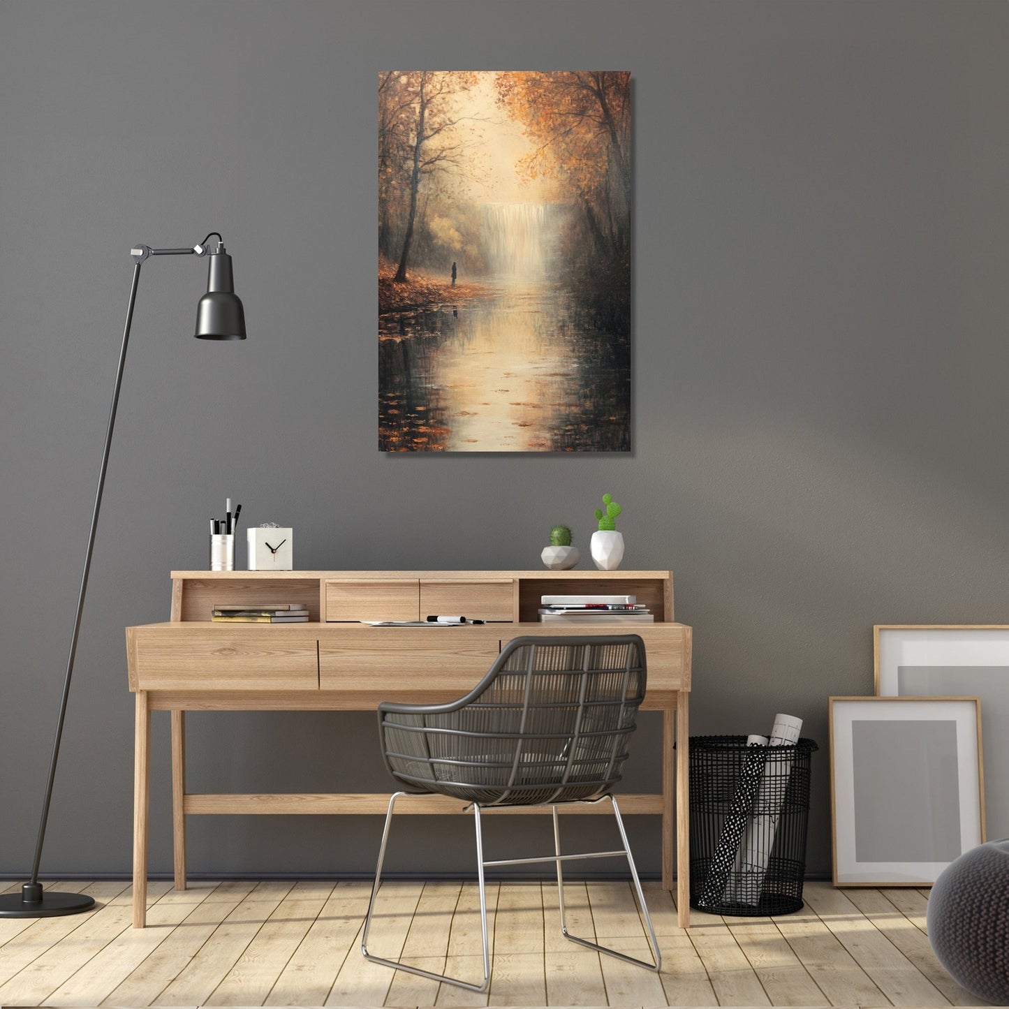 Melancholic Reflections Canvas