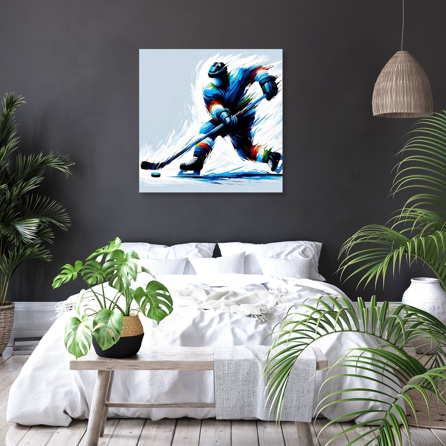 Icy Shot Canvas