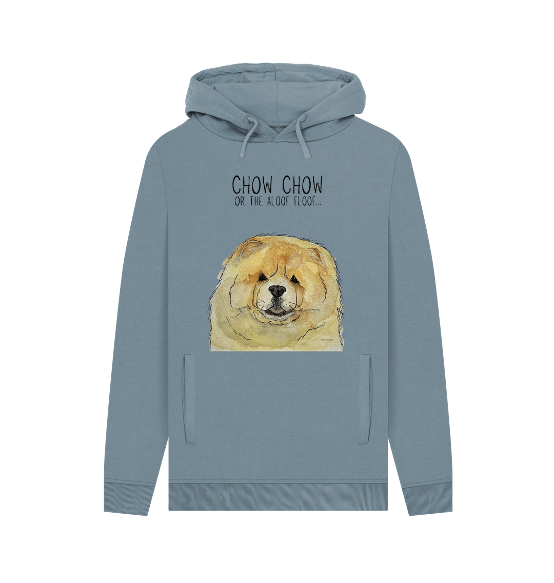 Fawn Chow Chow "Aloof Floof" Men's Hoodie – Wear Your Floof with Pride!