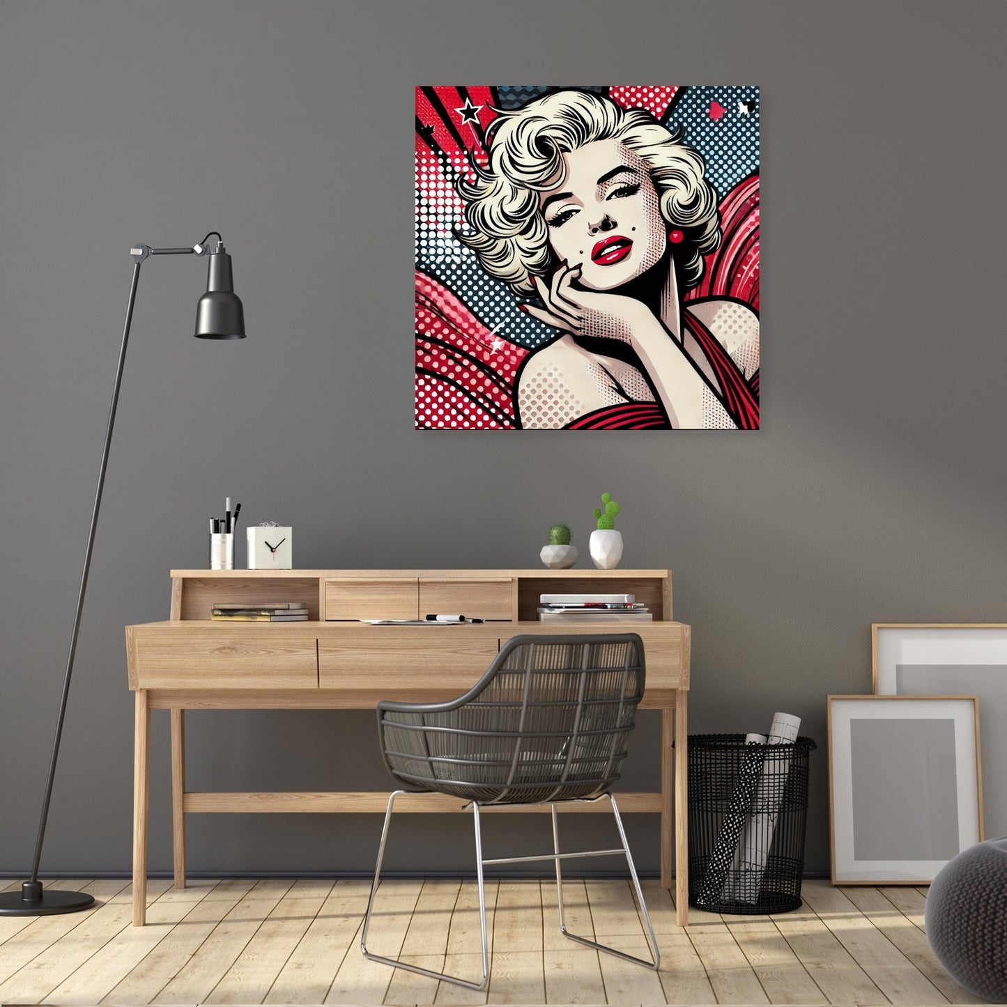 Red Glamour Canvas