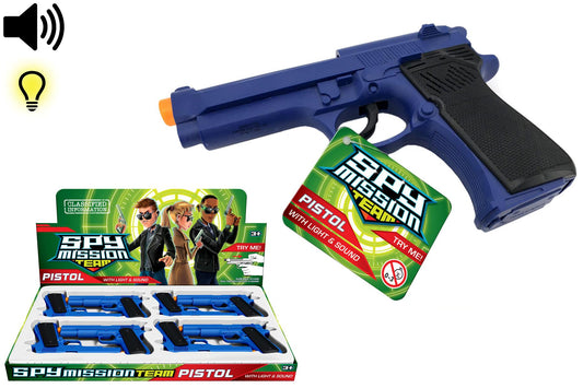 Children's Pretend Spy Gun with Realistic Light & Sound Effects