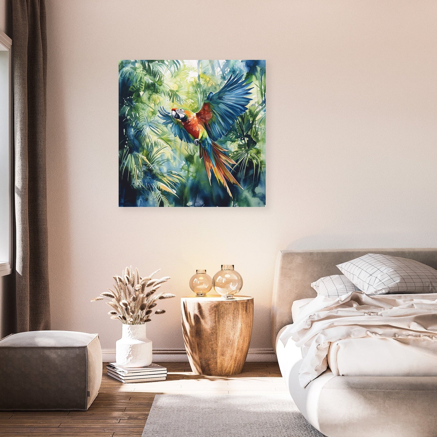 Parrot Wings Canvas