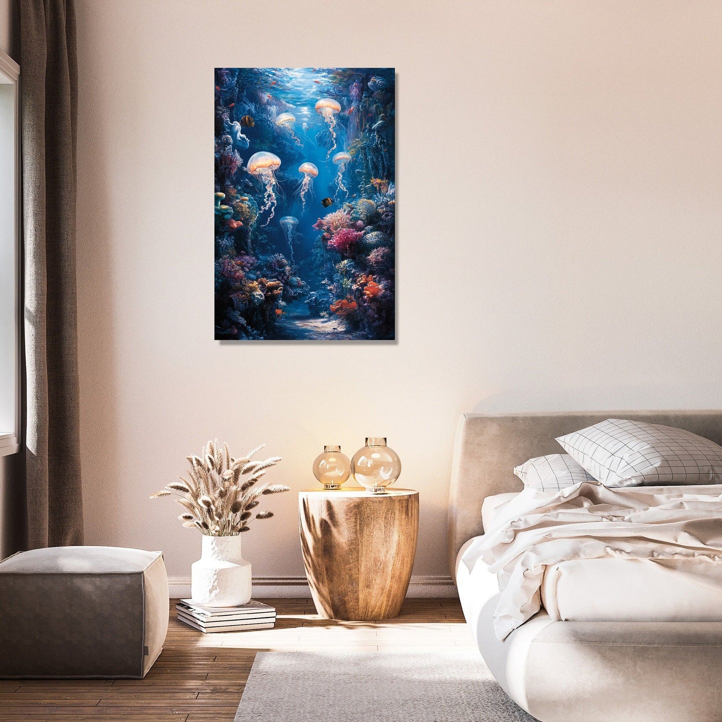Enigmatic Ocean Symphony Canvas