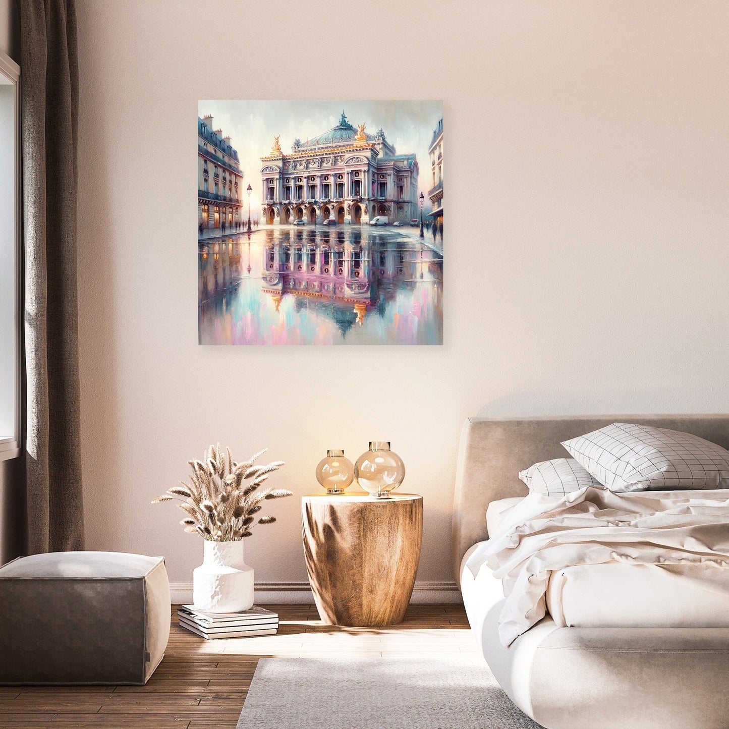 Opera Garnier's Reflection Paris Canvas