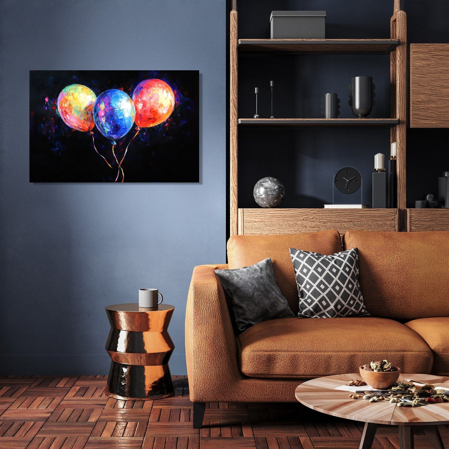 Joyful Balloons Canvas