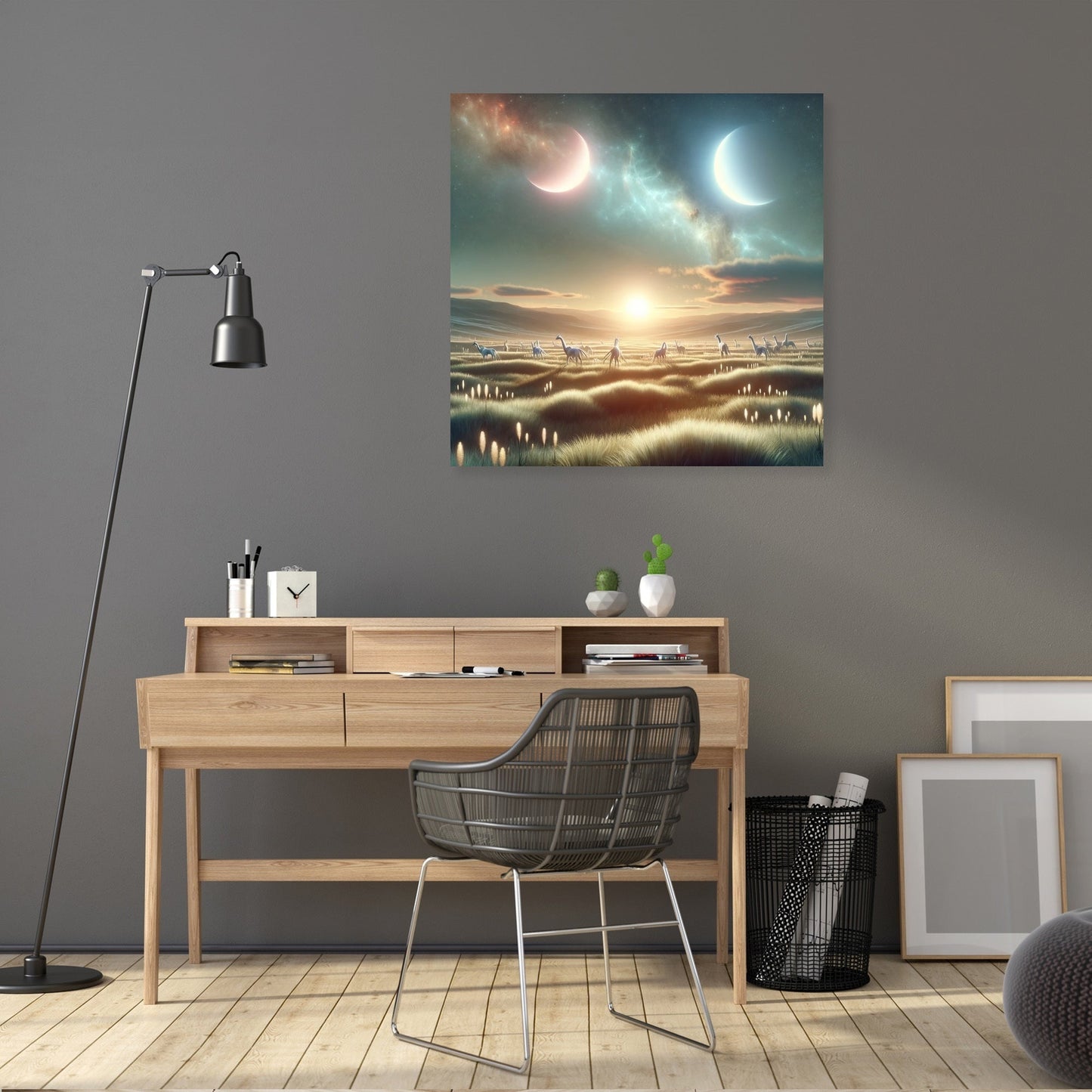 Ethereal Savannah Canvas