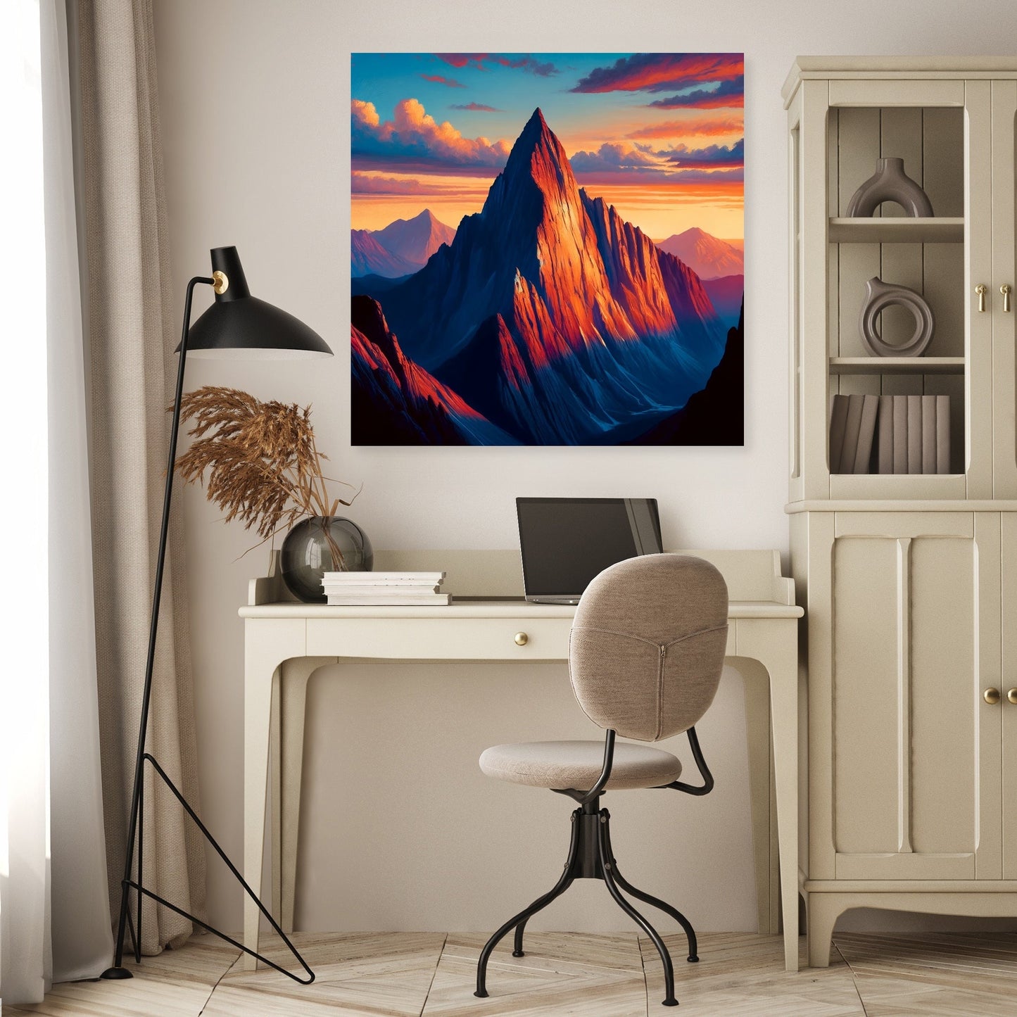 Mitre Peak Sunset Majesty Canvas