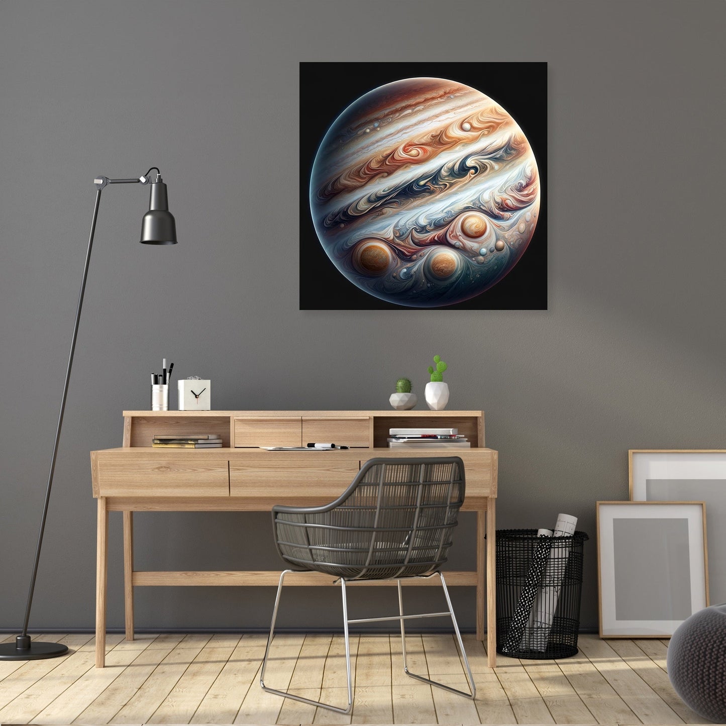 Jupiter's Swirling Majesty Canvas