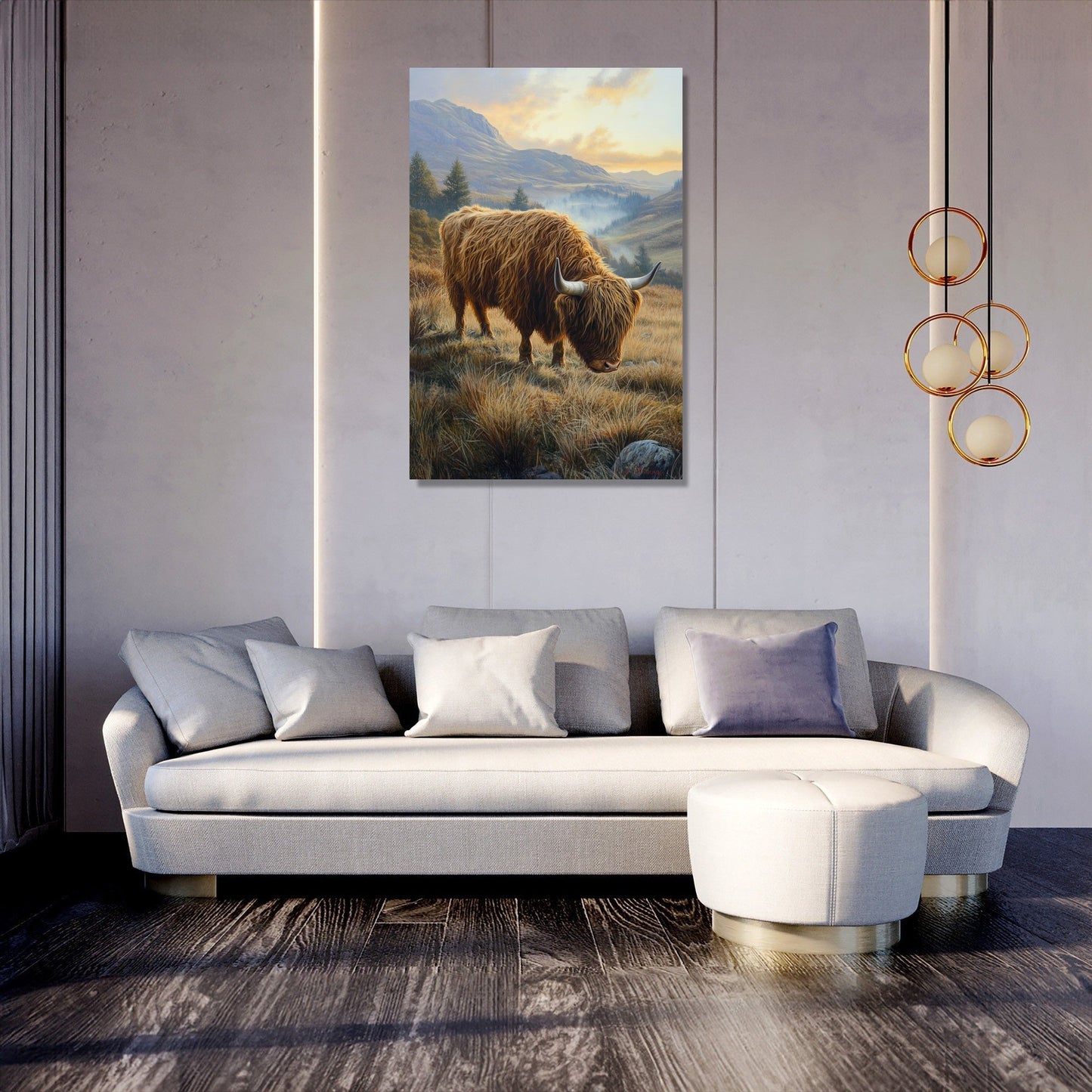 Highland Tranquillity Canvas