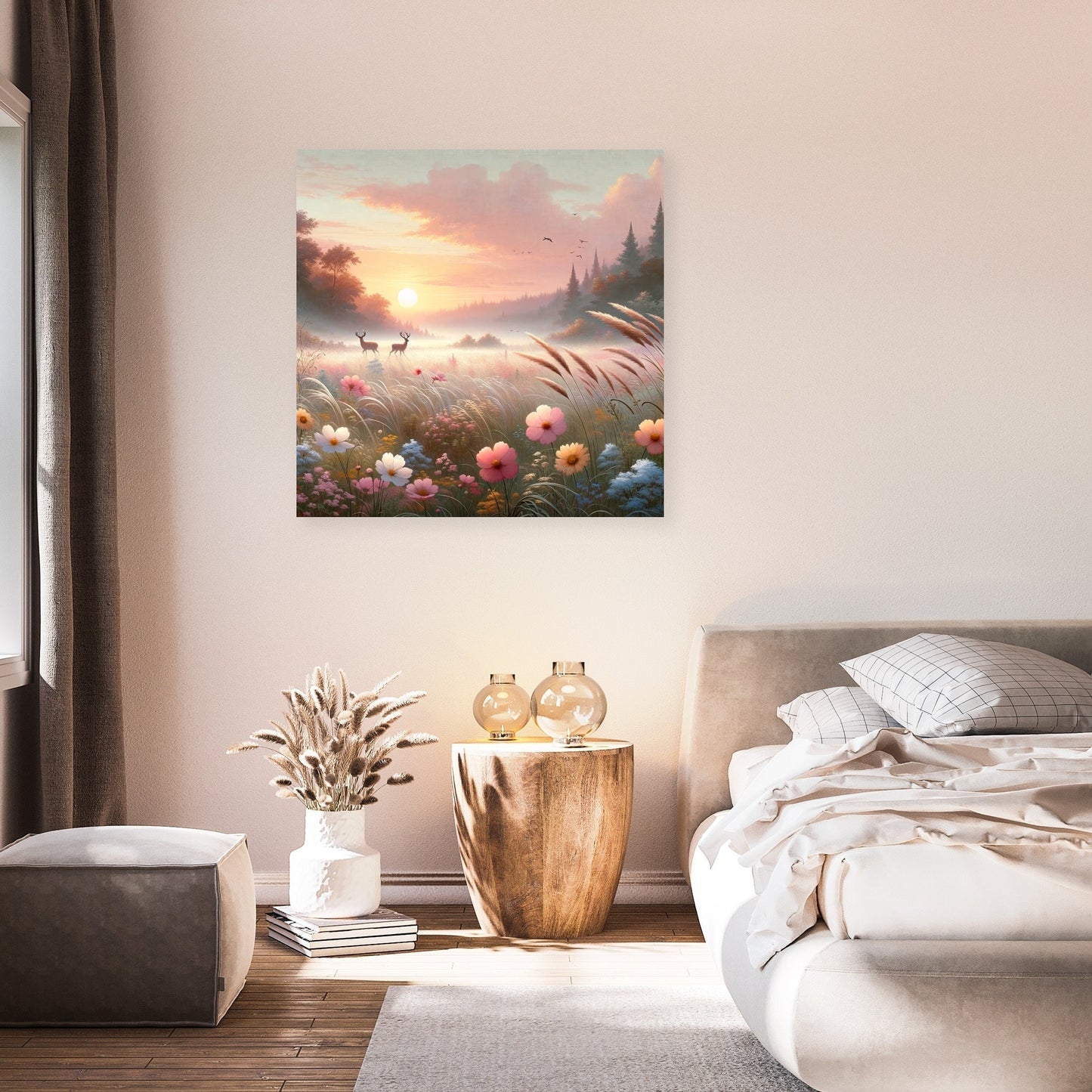 Sunrise Meadow Canvas