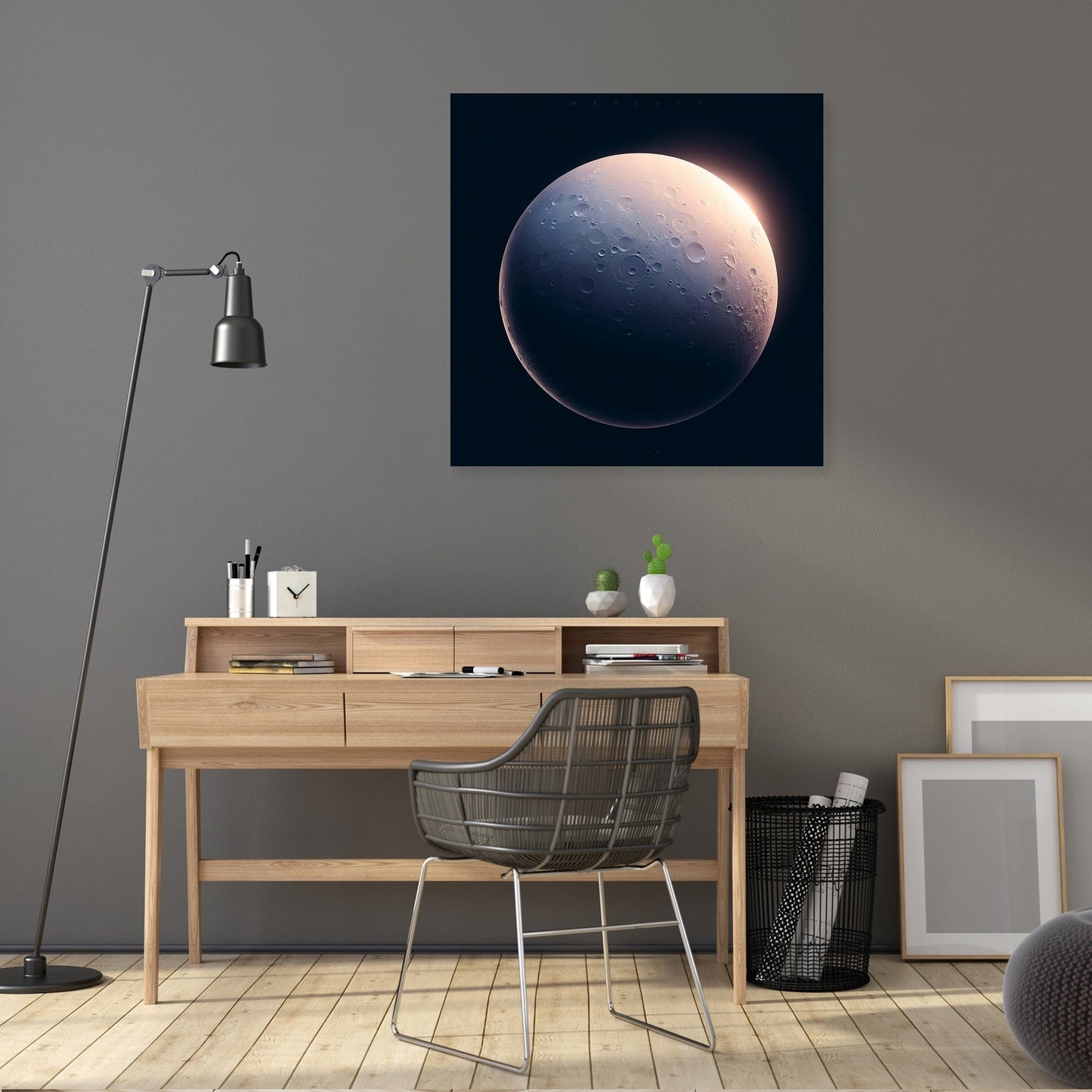 Mercury's Morning Canvas