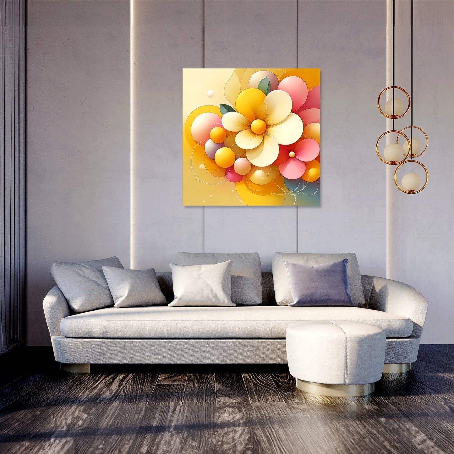 Happiness Bloomed Canvas